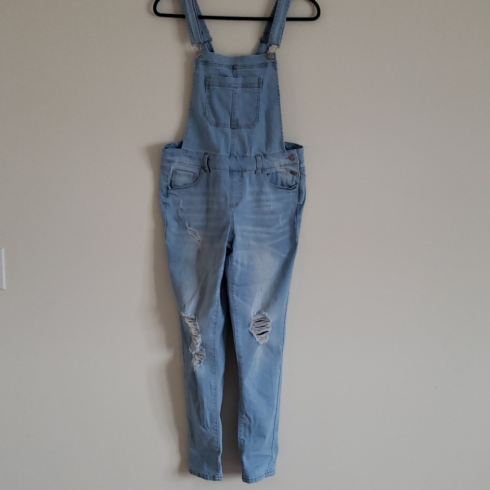 Denim Overalls